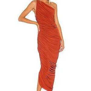 Norma Komali - Diana Gown in Cinnamon - XS